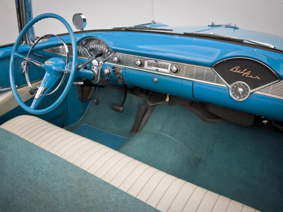 Торпедо Chevrolet Bel Air Convertible 1956 года  (фото 49 из 71)